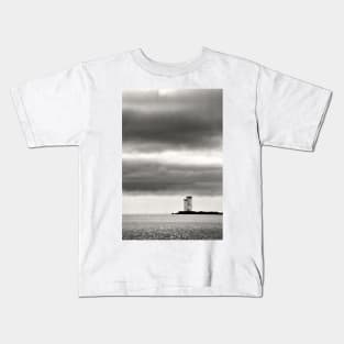 Carraig Fhada Lighthouse - Islay, Scotland Kids T-Shirt